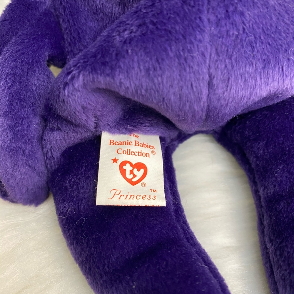 LAST ONE LEFT NEW,RARE PRINCESS BEANIE BABY WITH ERRORS - Picture 2 of 6